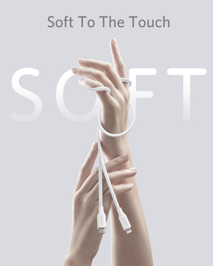 Anker <b>641</b> USB-C to Lightning Cable (Flow, Silicone)