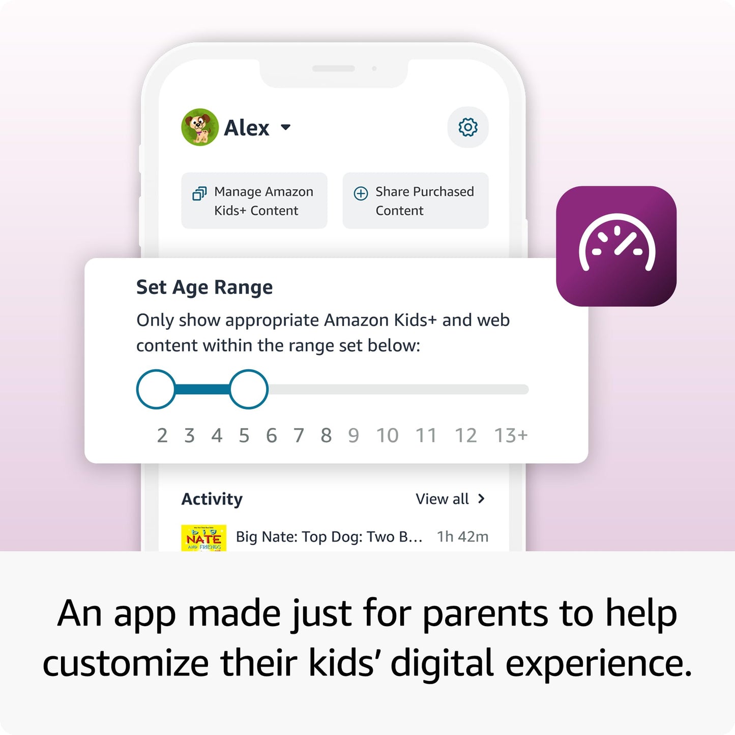 Amazon Fire HD 10 Kids Pro tablet, ages 6-12. Bright 10.1" HD screen, includes ad-free content, robust parental controls, 13-hr battery and slim case for older kids, 32 GB, Happy Day