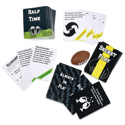 WATCH FOOTBALL, GET DRUNK - The Live Football Drinking Game
