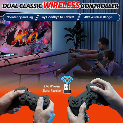 20000 Games Video Game Console – 4K Retro Portable TV Game Stick