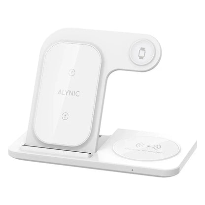 LED Fast Wireless Charging Station