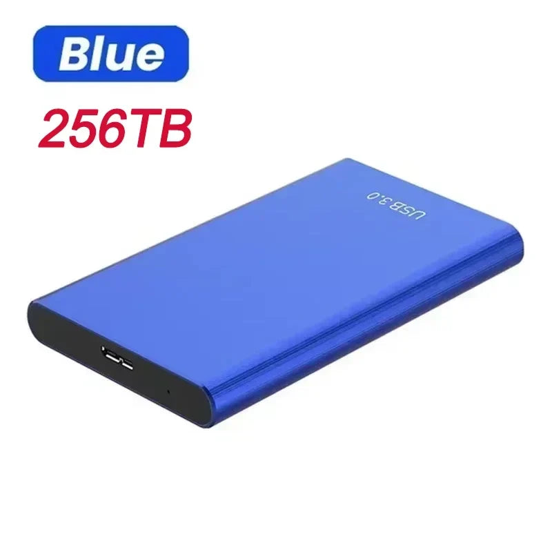 USB SSD 256TB Portable High-speed SSD External Hard Drive Mass Storage USB 3.0 Interface Storage Tools