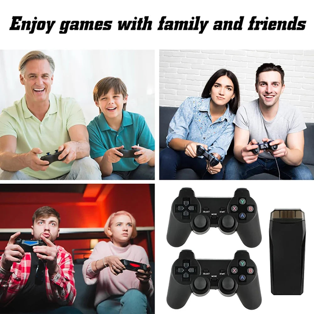 20000 Games Video Game Console – 4K Retro Portable TV Game Stick