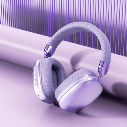 Original 9D Surround Sound Headsets Metal Wireless Bluetooth Headphones with HD Mic Noise Reduction Gaming Earphones for iPhone