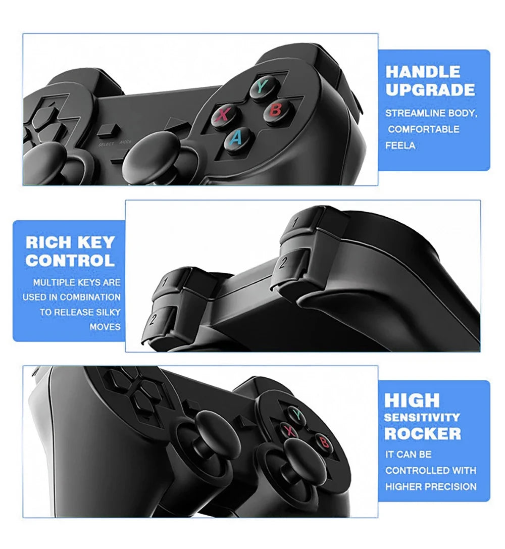20000 Games Video Game Console – 4K Retro Portable TV Game Stick