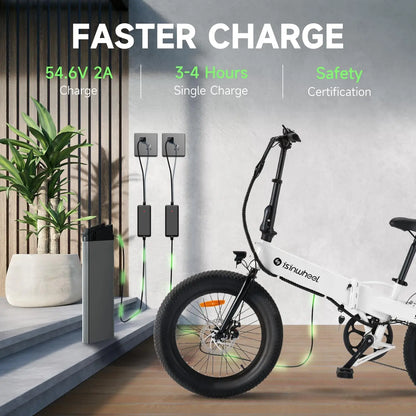 eBike Boys U5 500W 20" Folding eBike - Powerful & Compact Design