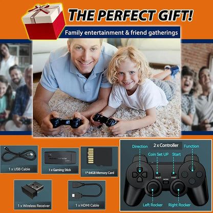 20000 Games Video Game Console – 4K Retro Portable TV Game Stick