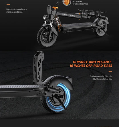 eBike Boys RT6 1000W Electric Scooter - 48V, 40-50km Range
