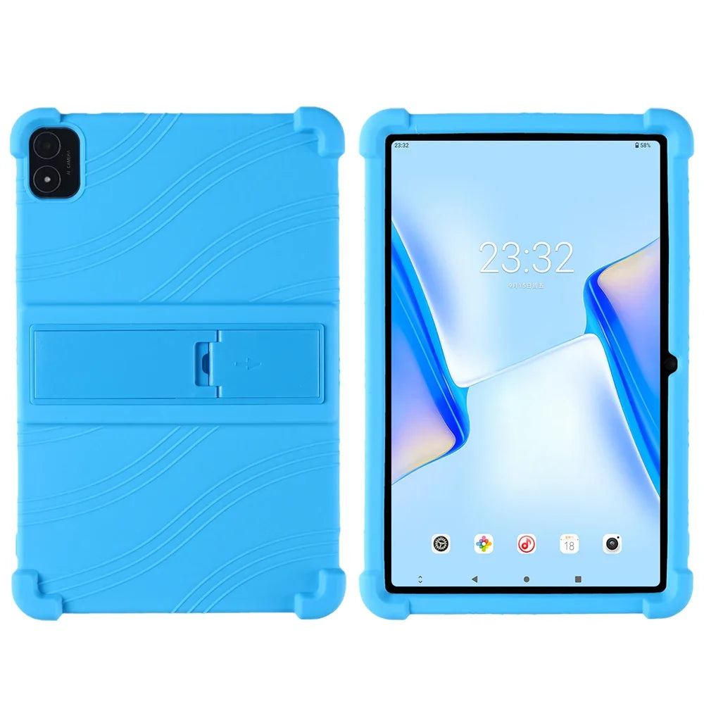 For SUAAT S3 Tablet Android 14 Tablet 10 inch Tablet  SUAAT S3 Children Safe Shockproof Silicon Stand Cover