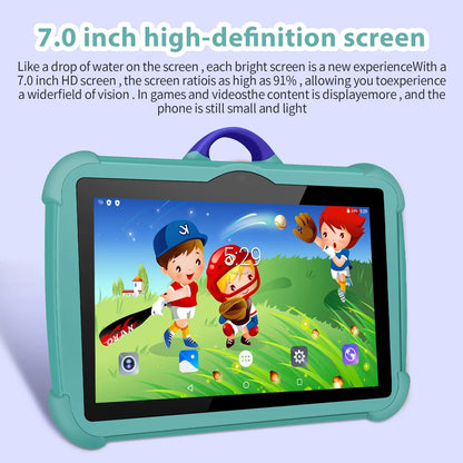 7 Inch Kids Tablet PC with Android 13 Quad Core 4GB RAM 64GB ROM