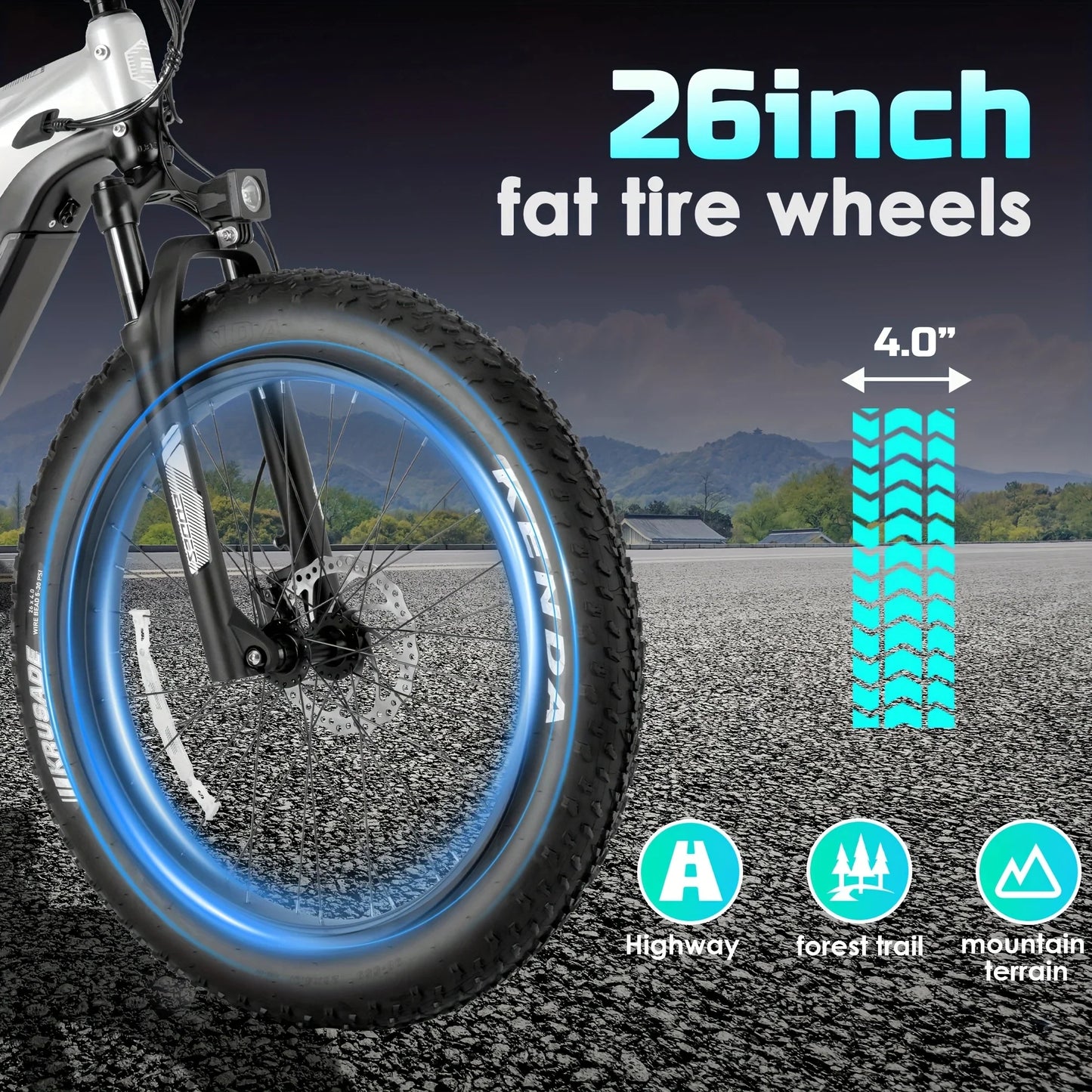 eBike Boys 52V 750W Adult eBike - 17AH Battery, Top Speed 32km/h