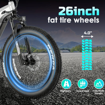 eBike Boys 52V 750W Adult eBike - 17AH Battery, Top Speed 32km/h