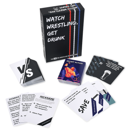 WATCH WRESTLING, GET DRUNK - The Live Pro Wrestling Drinking Game