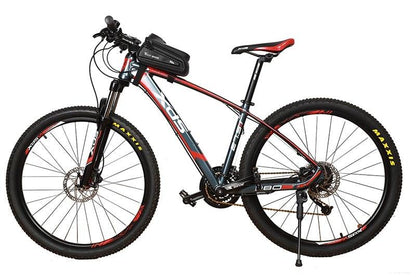 Bicycle Bag Phone Bag Waterproof Front Frame Cycling Bag Sensitive Touch Screen Road Bike Bag Bicycle Phone Bag Bike Phone Holder EVA Waterproof Handlebar Bag With Sensitive Bike Phone Front Frame Bag Bicycle Bag Phone Mount Top Tube Bag Bike 6.0-7.4 Inch