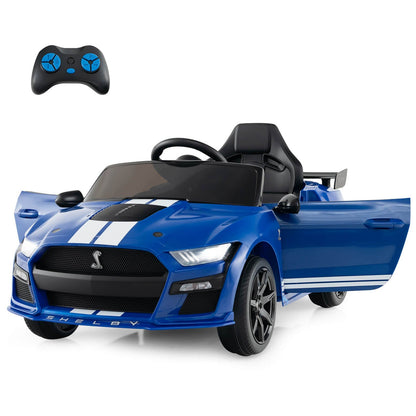 12V Powered Ride-On Ford Mustang Shelby Toy Car for Kids