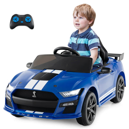 12V Powered Ride-On Ford Mustang Shelby Toy Car for Kids