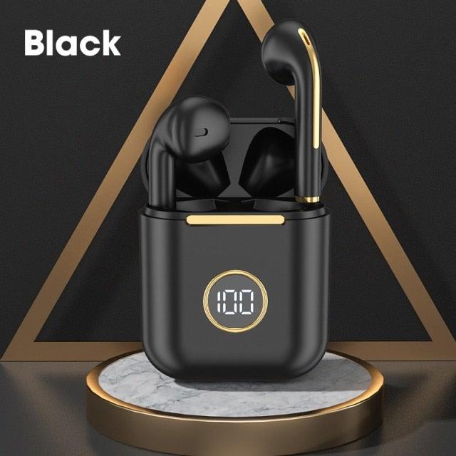 Modern White Wireless Bluetooth Headphones Waterproof HIFI-Sound Music Earphones For Outdoor Sport Workout Headset Sports Headphones Wireless Wearable Music Player Built-in Sweatproof Headphones With Charging Case Bluetooth 5.0