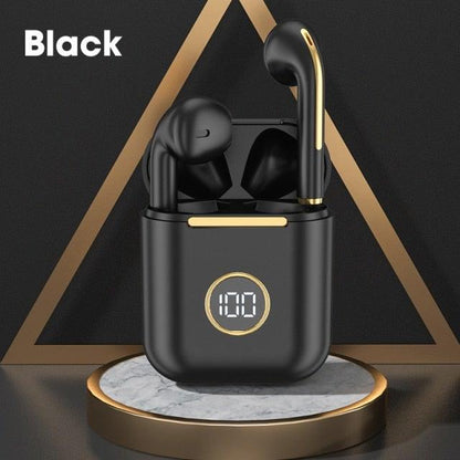 Modern White Wireless Bluetooth Headphones Waterproof HIFI-Sound Music Earphones For Outdoor Sport Workout Headset Sports Headphones Wireless Wearable Music Player Built-in Sweatproof Headphones With Charging Case Bluetooth 5.0