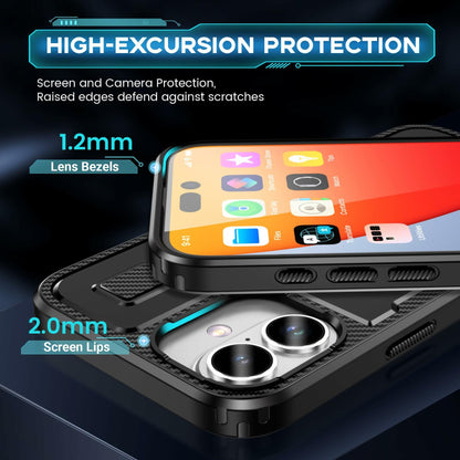 Amytor Designed for iPhone 16 Plus Case, Heavy Duty [15 FT Military Grade Drop