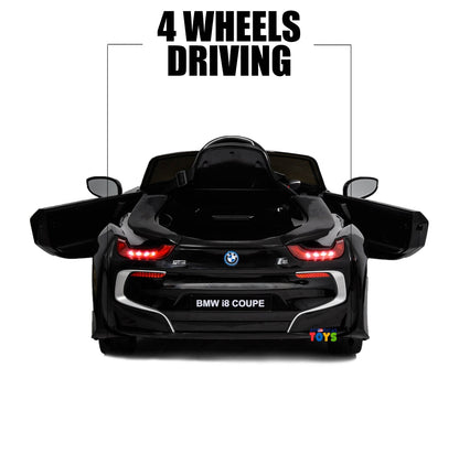 12V Licensed BMW Kids Ride-On Coupe with RC, MP3, and Single Seat in Multiple Colors