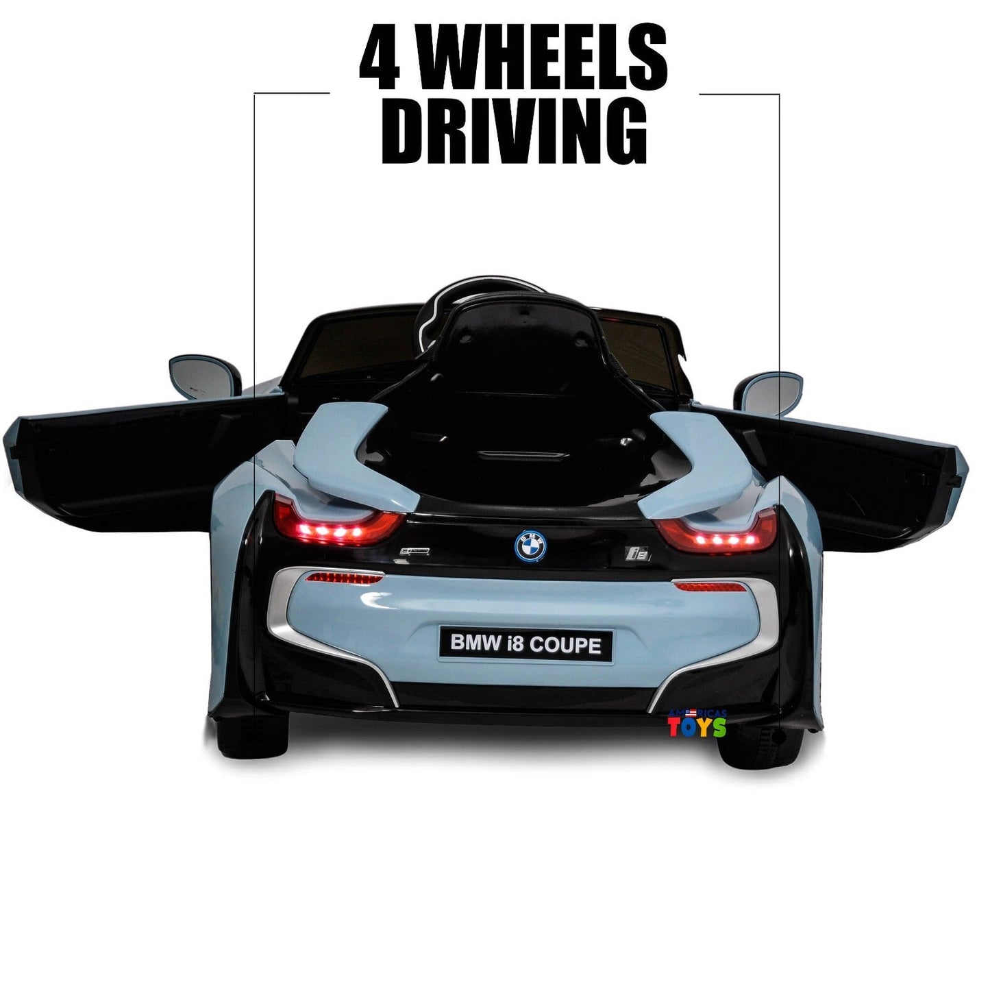 12V Licensed BMW Kids Ride-On Coupe with RC, MP3, and Single Seat in Multiple Colors