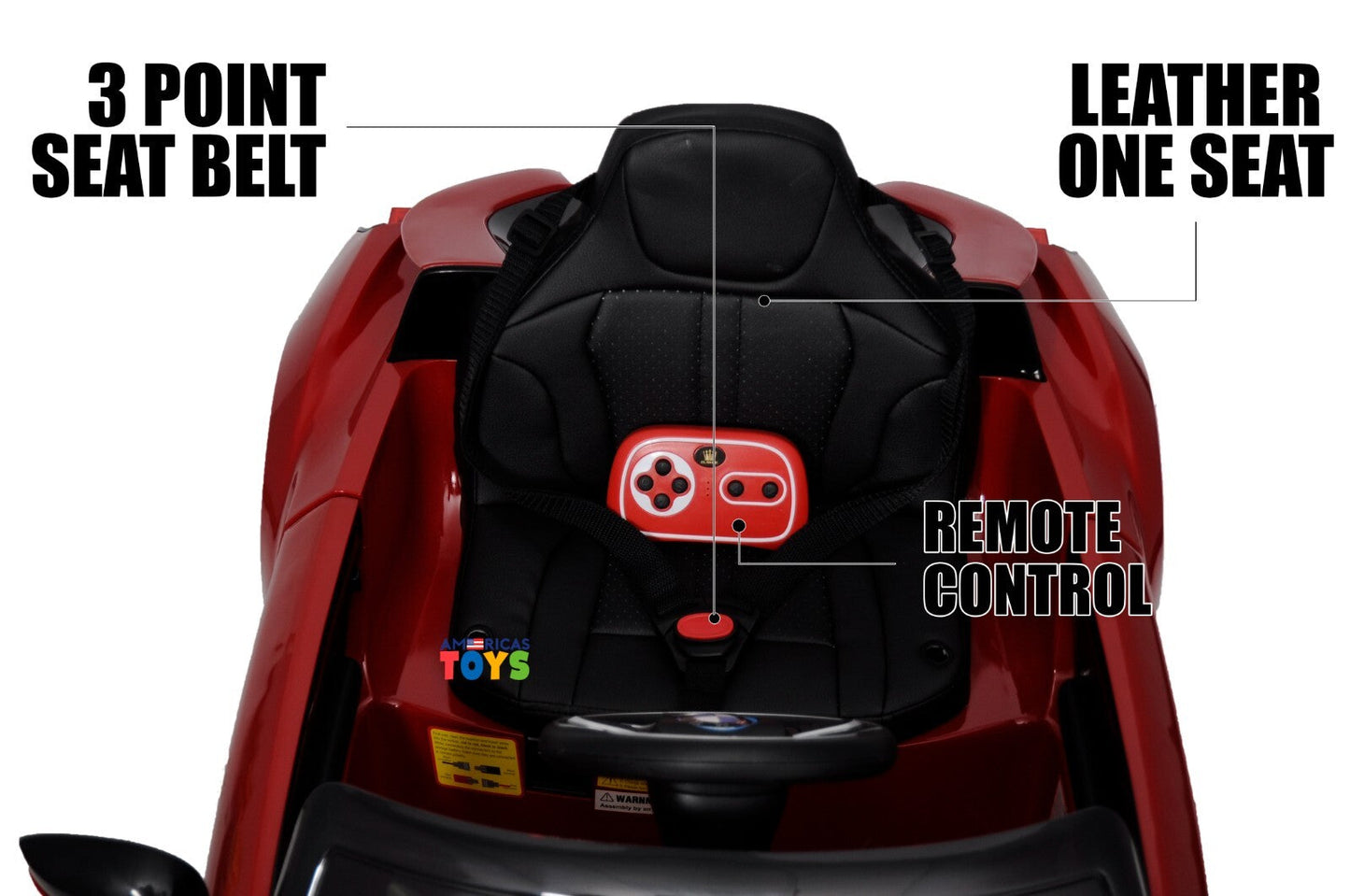12V Licensed BMW Kids Ride-On Coupe with RC, MP3, and Single Seat in Multiple Colors