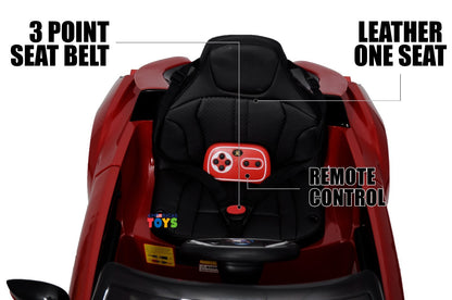 12V Licensed BMW Kids Ride-On Coupe with RC, MP3, and Single Seat in Multiple Colors