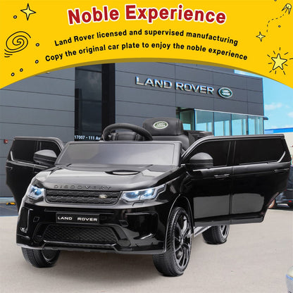12V Licensed Land Rover Ride-On Toy for Kids with Remote Control and MP3 Player