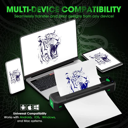 EZ WIRELESS TATTOO TRANSFER STENCIL PRINTERS